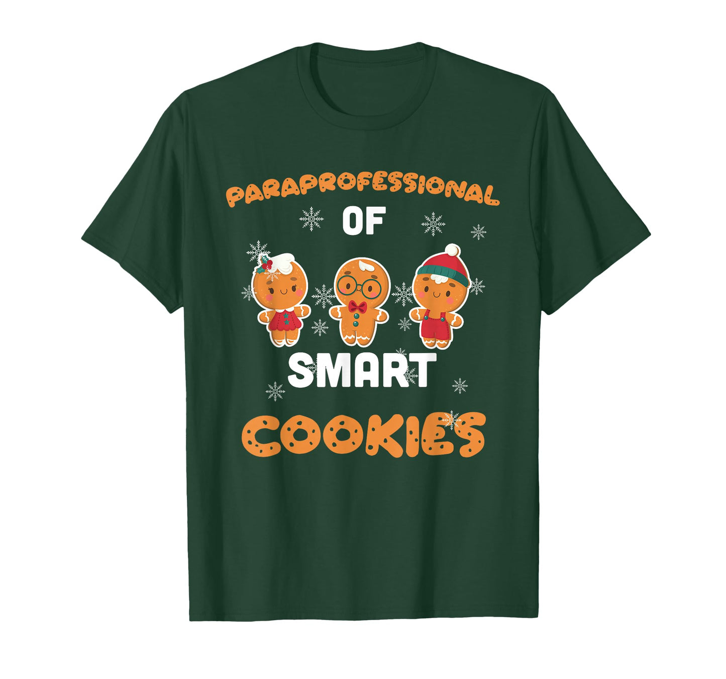 Christmas Costume Paraprofessional of Smart and cute Cookies T-Shirt
