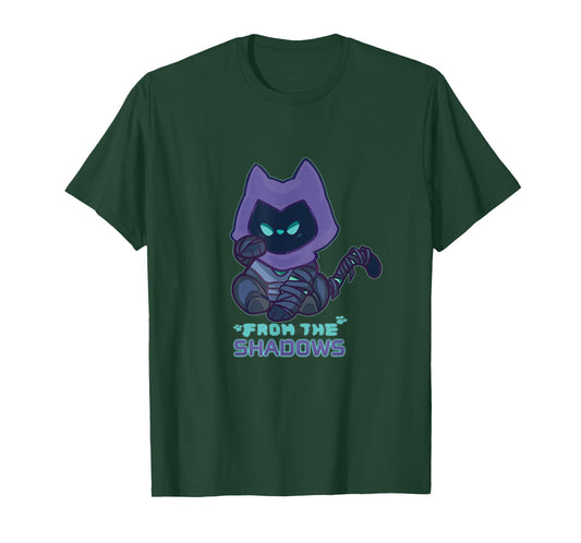 Chibi Omen Cat Valorant Gaming | Cute T-Shirt