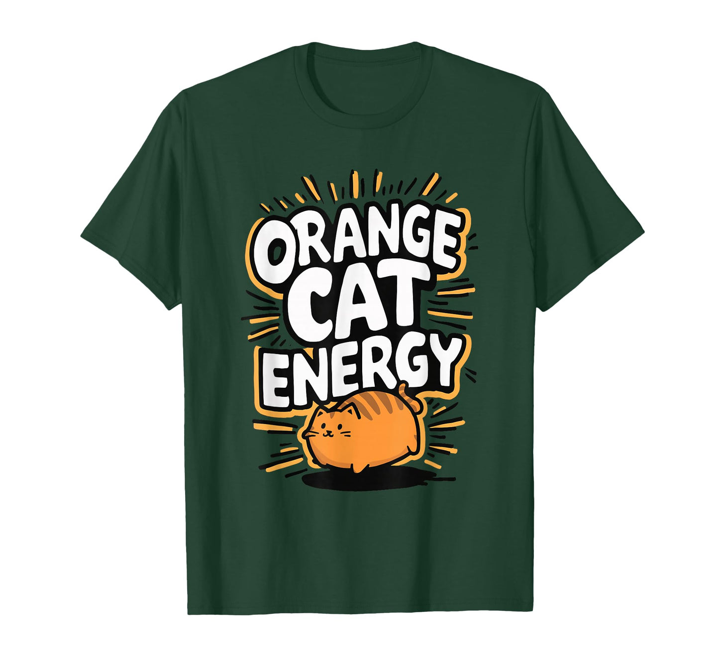 Orange Cat Energy T-Shirt