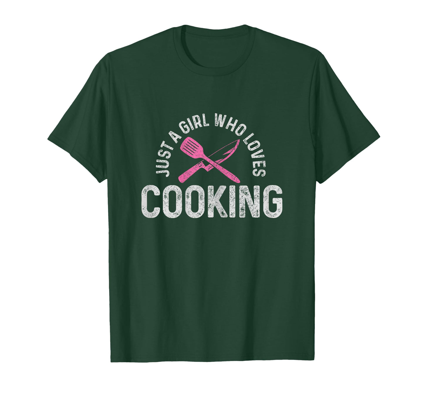 Chef Just A Girl Who Loves Cooking Cooking Chef Gift T-Shirt