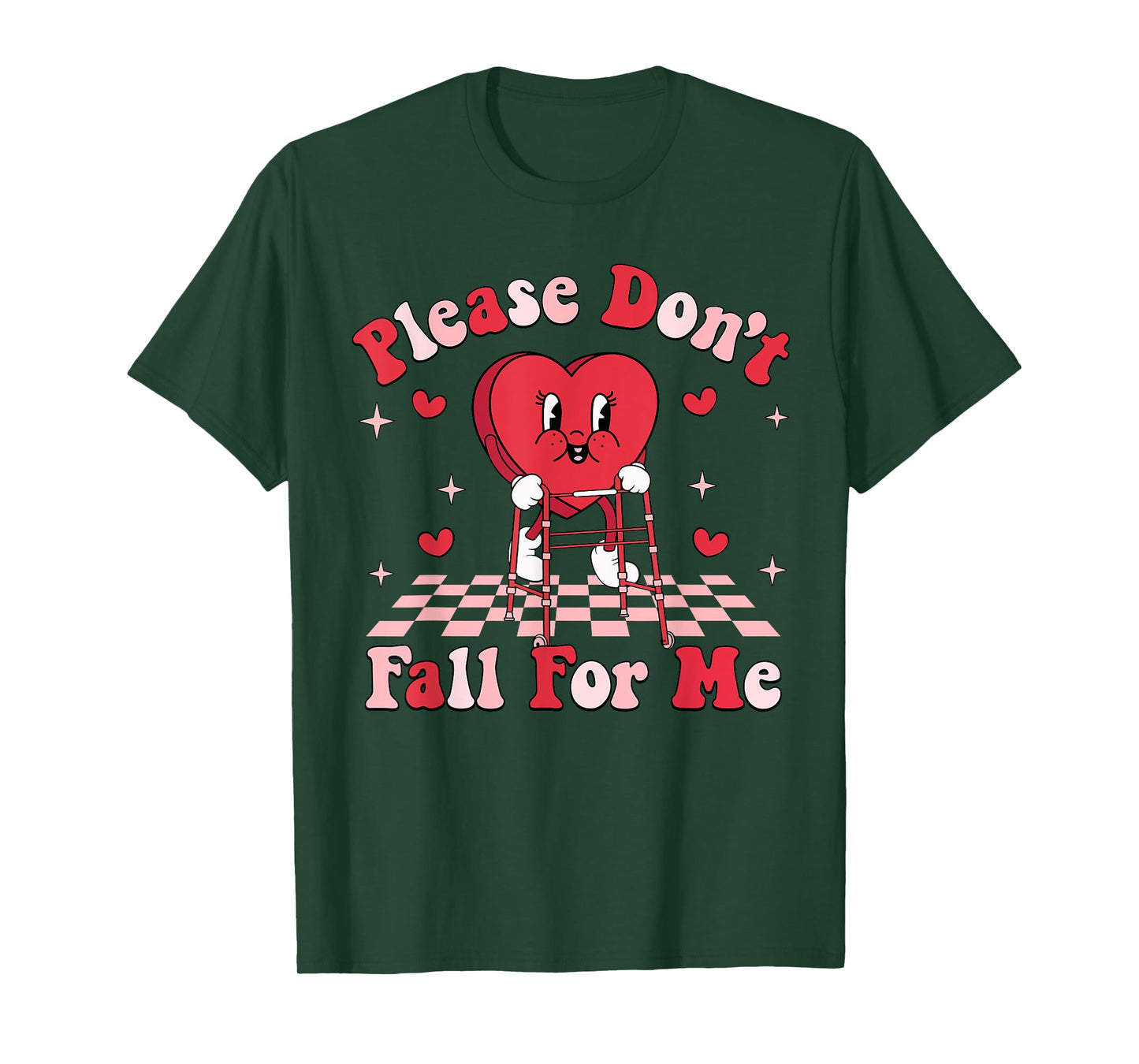 Cute Funny Please Don't Fall For Me PT Physical Therapists T-Shirt