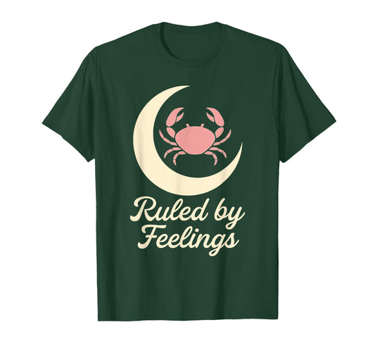 Cancer Moon Sign Zodiac Astrology Empath Energy Spiritual T-Shirt
