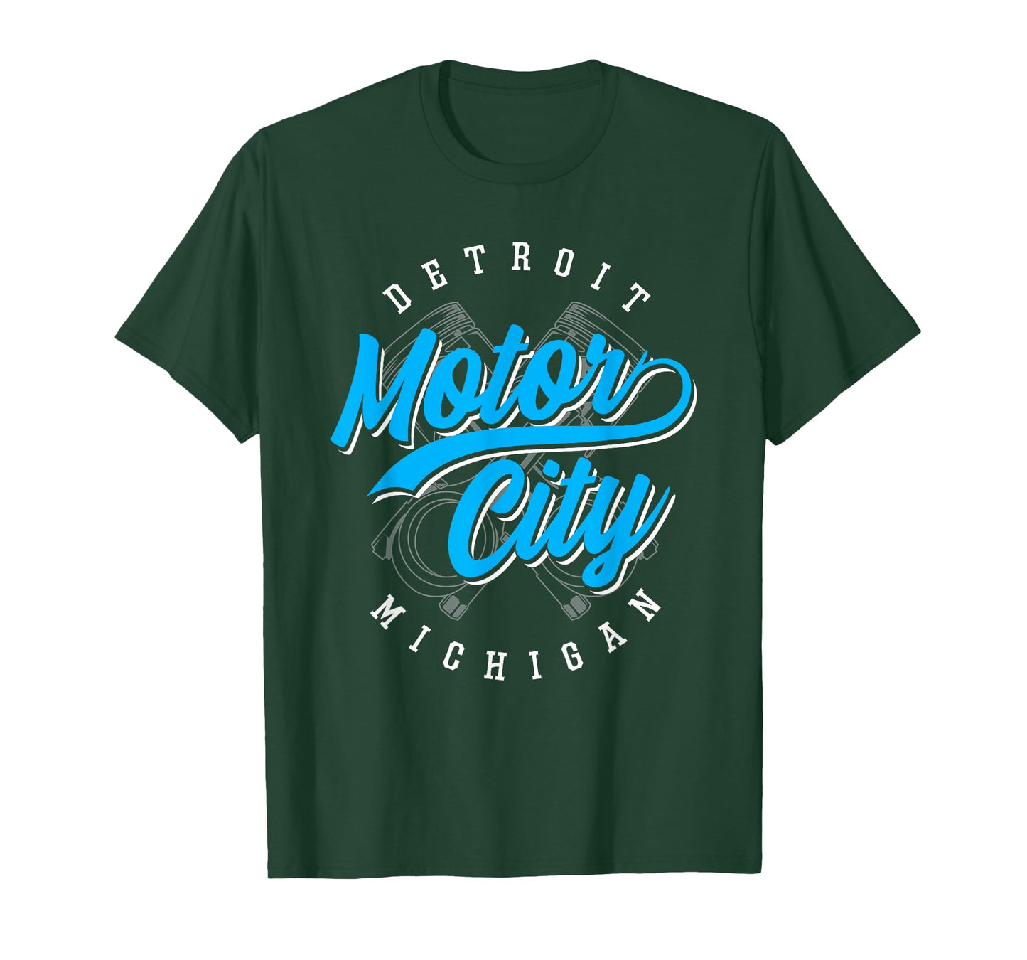 Classic Detroit Motor City Michigan Michiganians Pride Gift T-Shirt