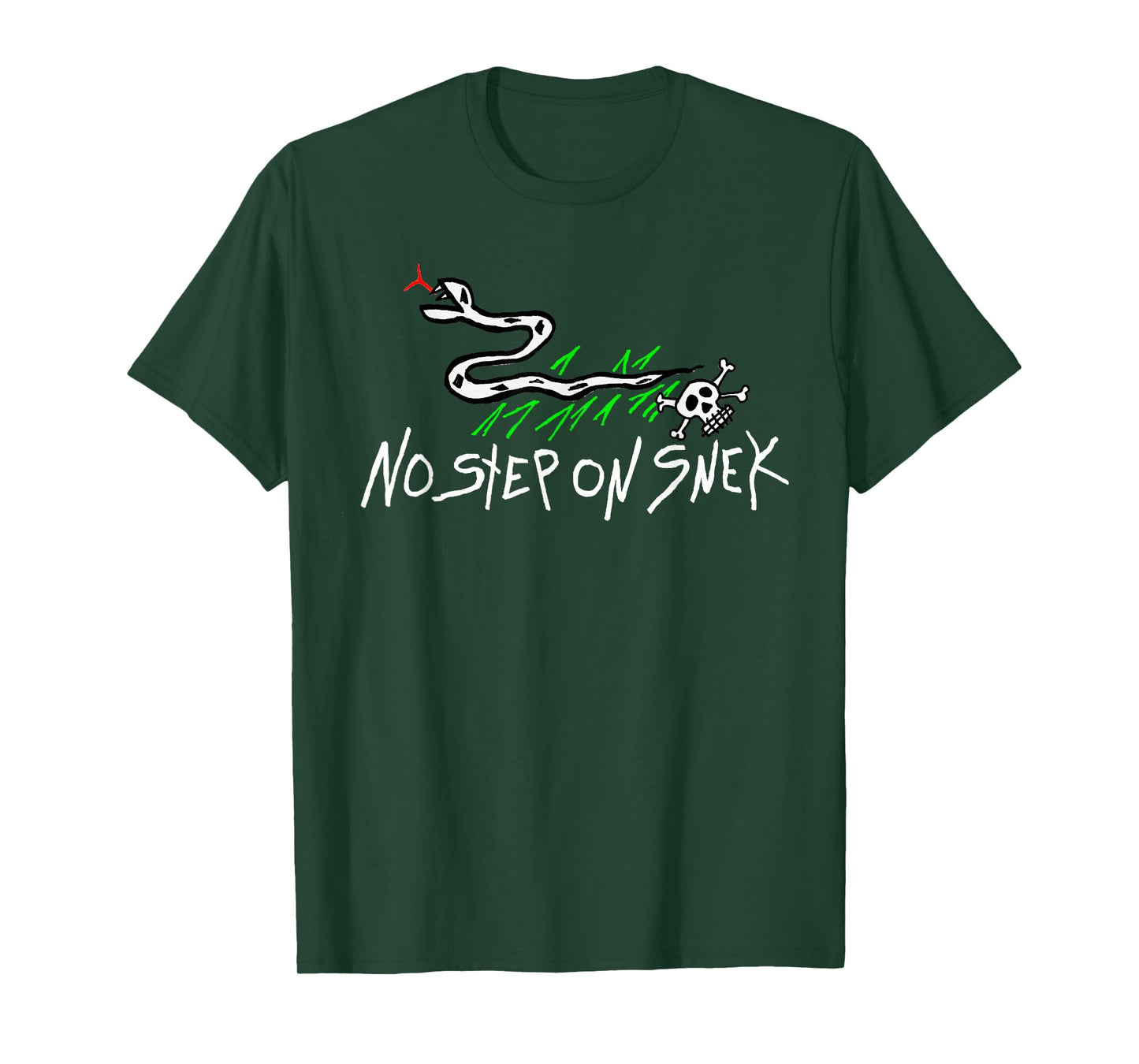No Step On Snek Funny Gadsden Flag Patriot Self Defense Meme T-Shirt