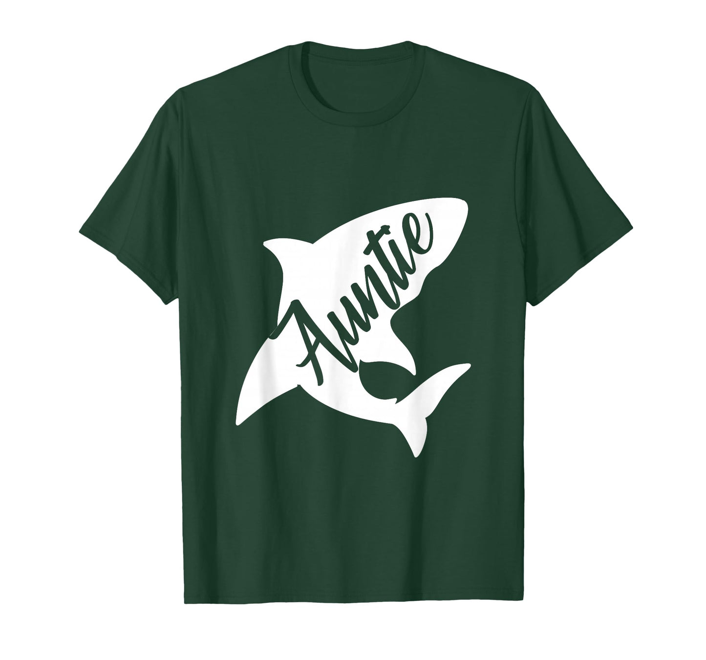 Auntie Shark T-shirt Matching Family Shirts Shark T-Shirt