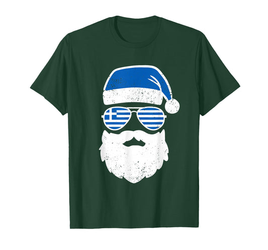 Funny Greek Christmas Pajama Funny Greek Matching Family T-Shirt