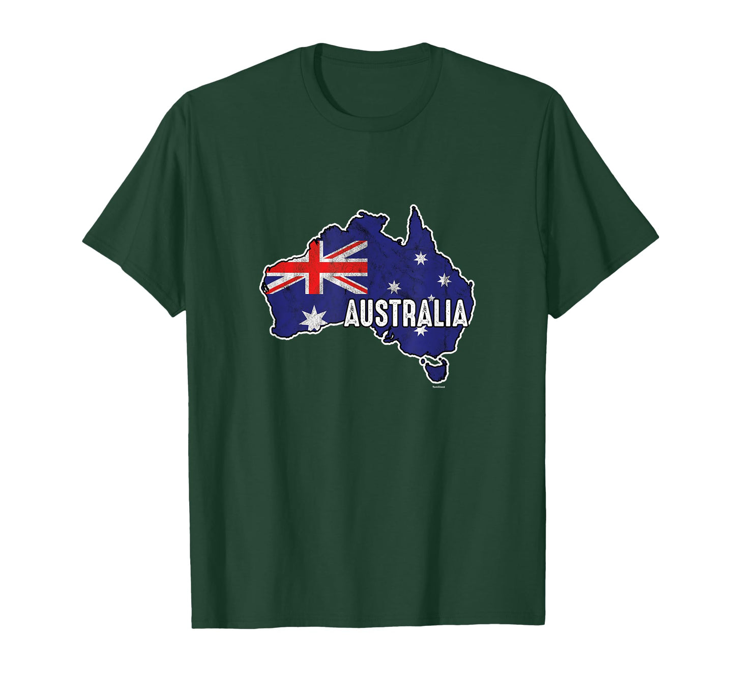 Vintage Patriotic Australian Pride Australia Flag T-Shirt T-Shirt