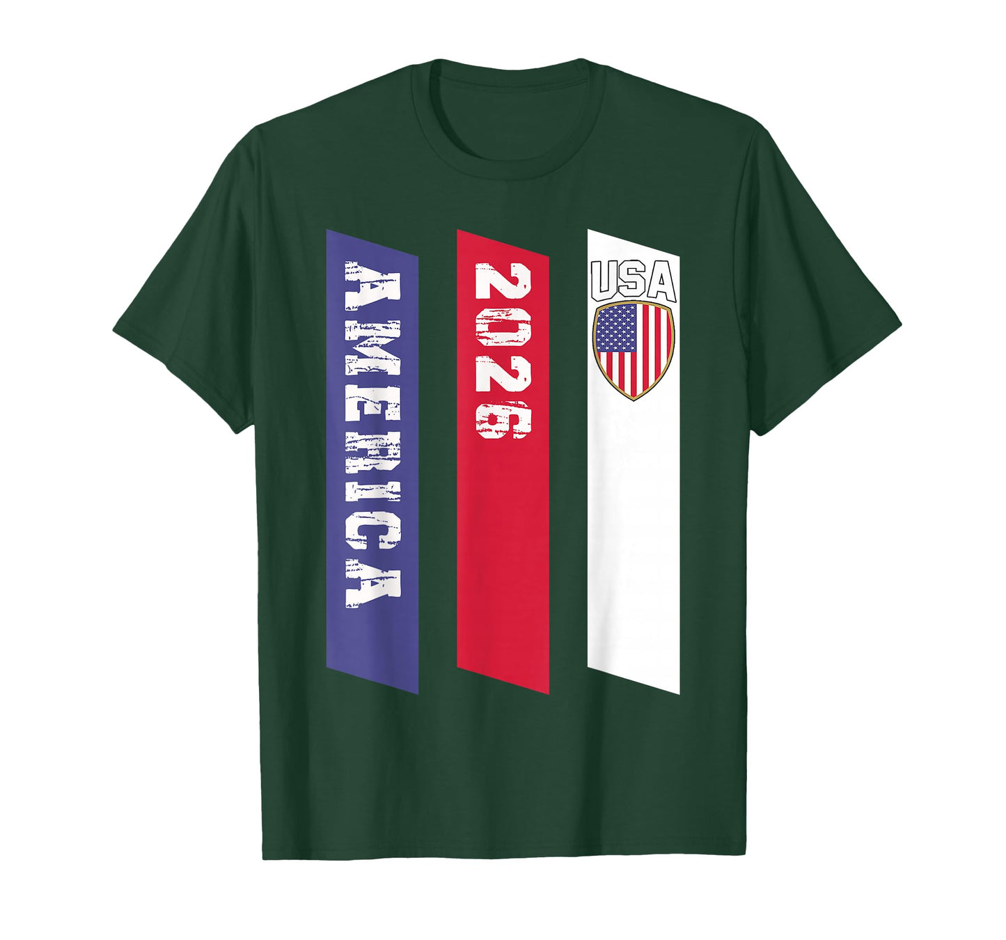 America USA 2026 Flag Jersey Team Outfit Men Women T-Shirt