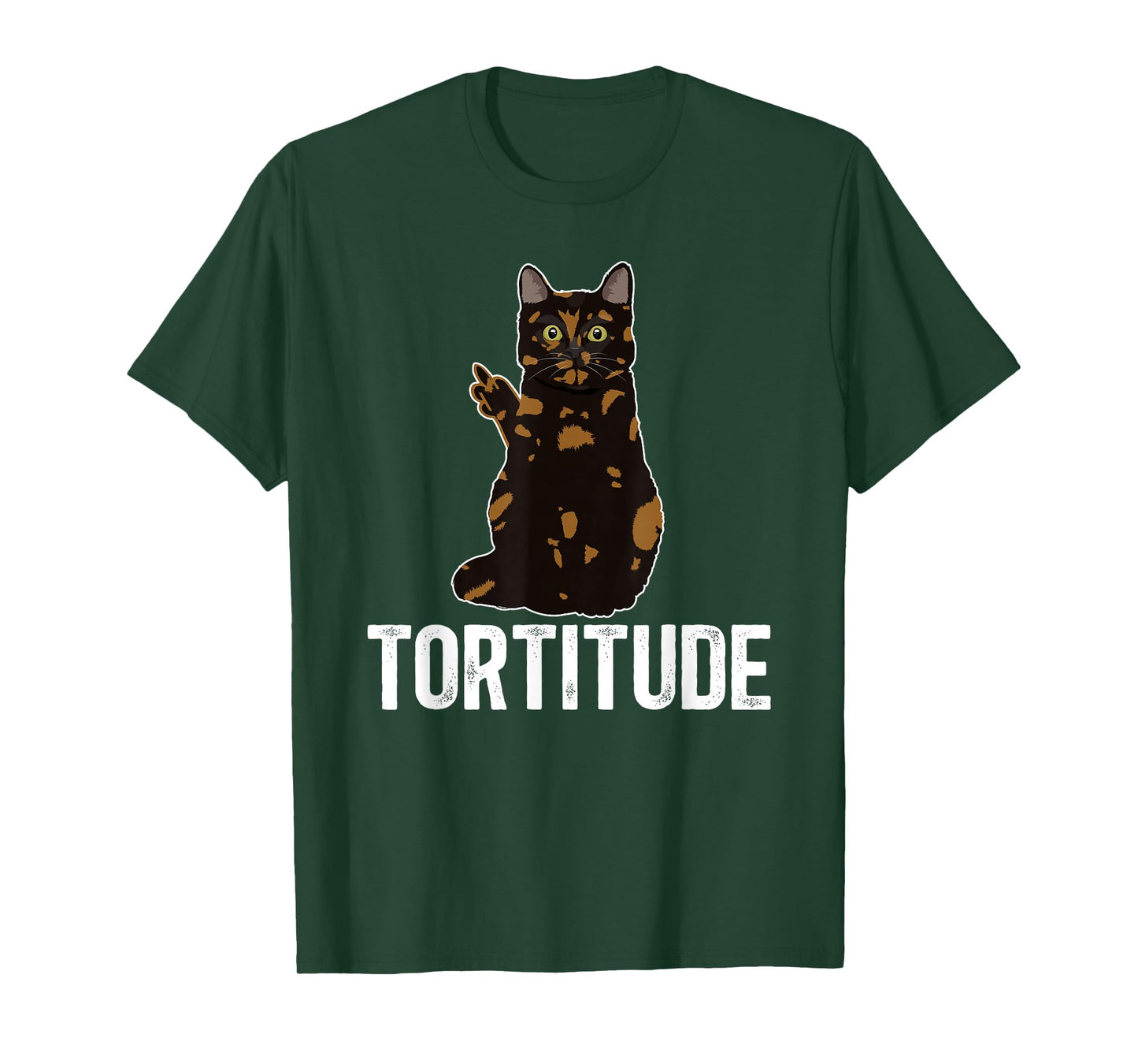 Tortitude Tortoiseshell Cat Owner Tortie Cat Lover T-Shirt