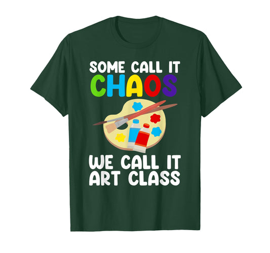 Art Teacher Design for Men Women Art Teacher Appreciation T-Shirt