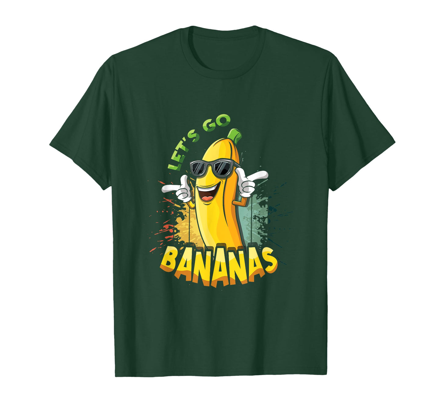 Fun Cool Retro Vintage Funny Banana Meme Let Us Go Banana T-Shirt