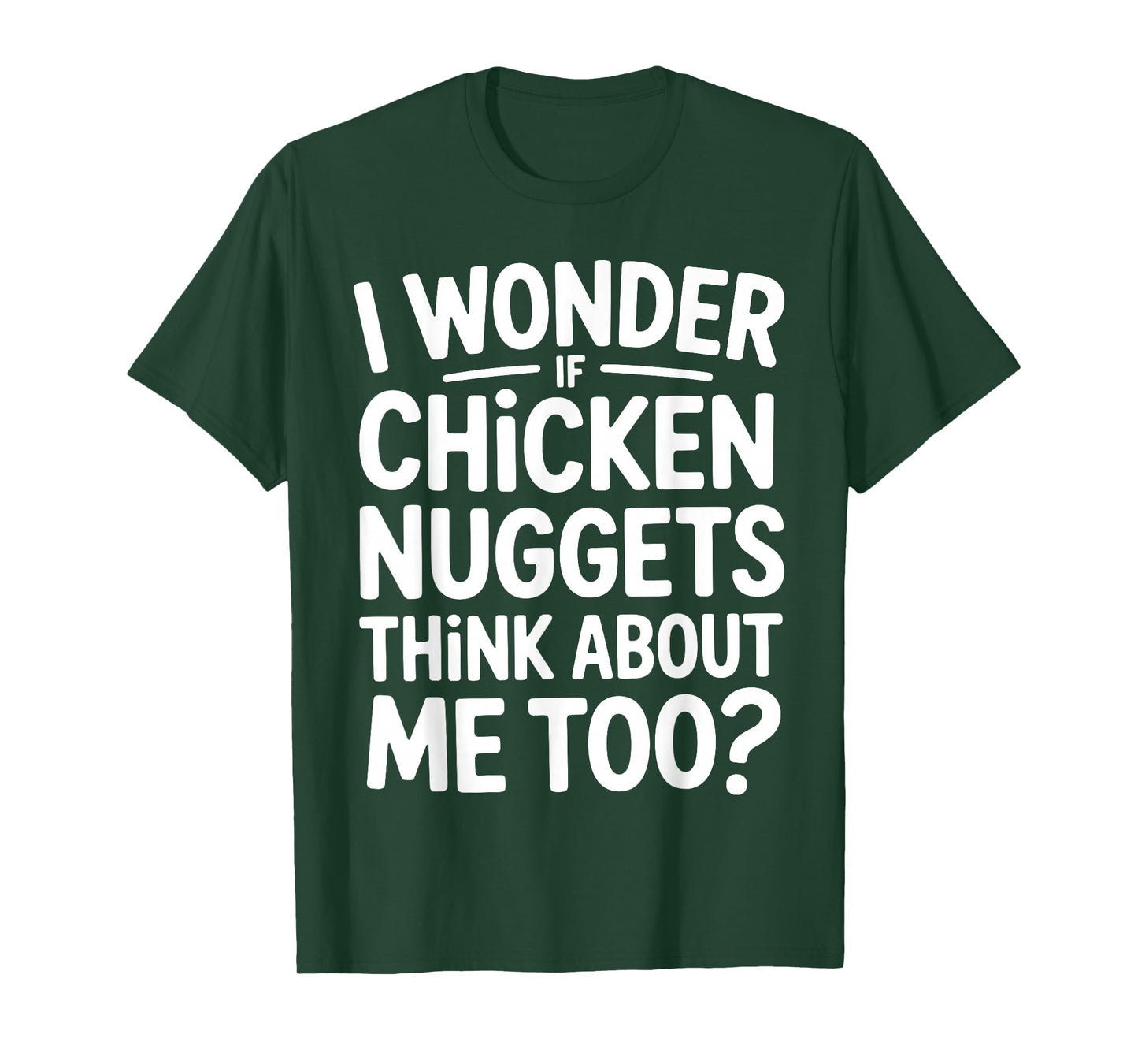 Chicken Nugget Art for Men Women Kids Chicken Nugget Costume T-Shirt