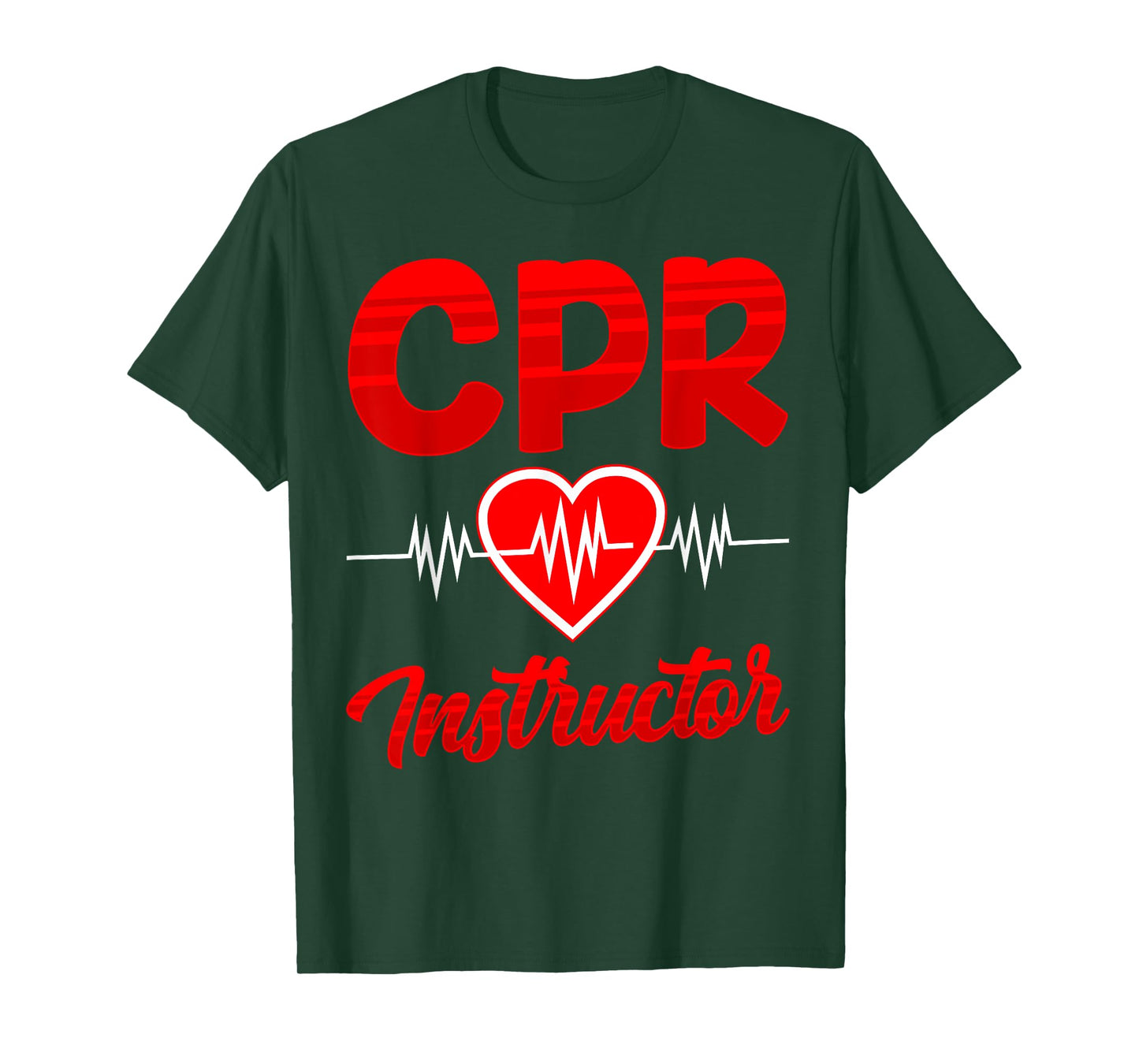 Cpr Instructor Course Coach Care Emergency First Aid T-Shirt