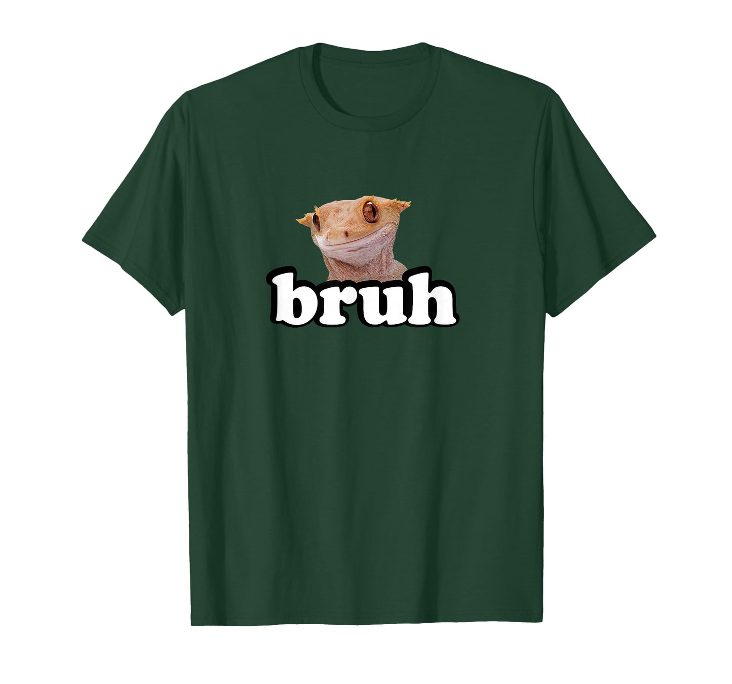 Pet Lizard Kids Boys Girls Bro Bruh Crested Gecko Lover T-Shirt