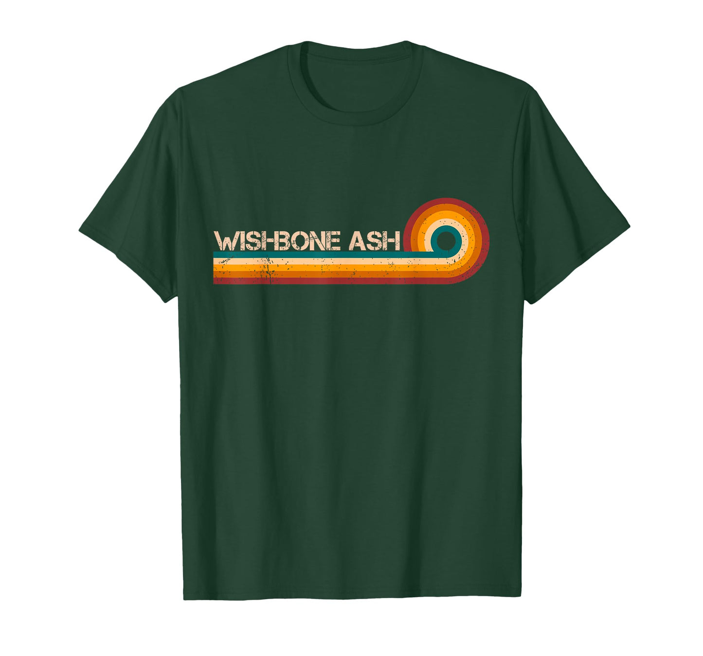 Wishbone Ash Retro Stripes Musician Vintage T-Shirt