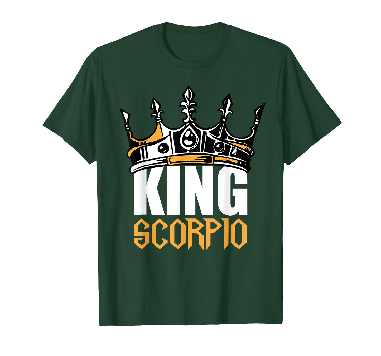 Scorpio Birthday Gifts - King Scorpio Zodiac T-Shirt T-Shirt