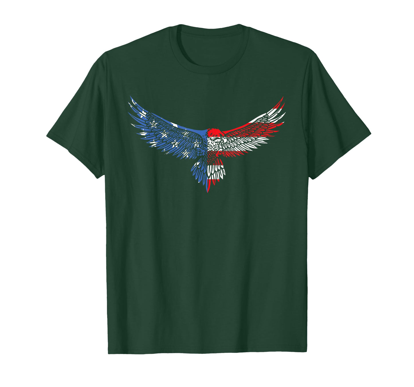 American Flag an Eagle Mullet Patriotic for Men Dad Husband T-Shirt