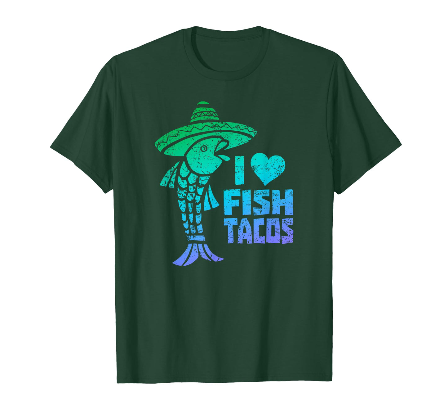 I Love Fish Tacos t-shirt - Funny Fish Taco tee T-Shirt