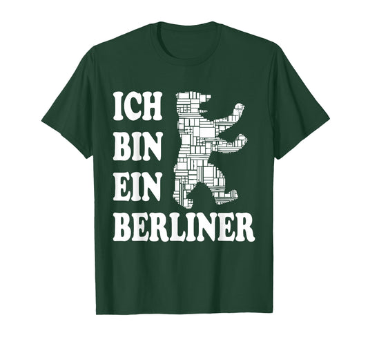 Ich bin ein Berliner! Well-known saying for Germany fans T-Shirt