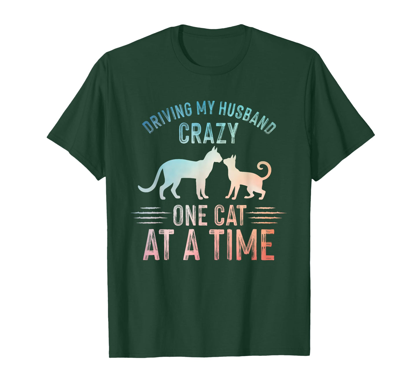Funny Cat Art For Mom Mama Women Crazy Cat Lady Cat Lovers T-Shirt