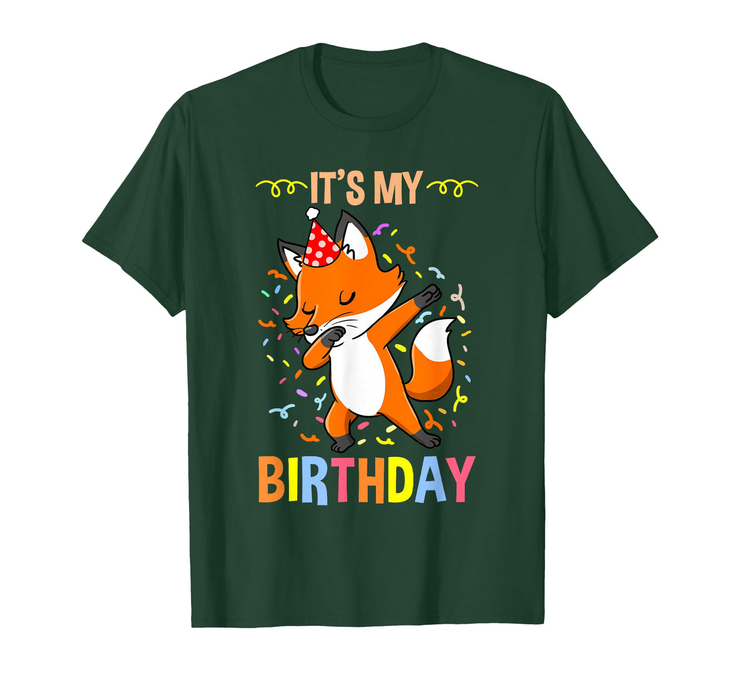 Its My Birthday Fox T-Shirt