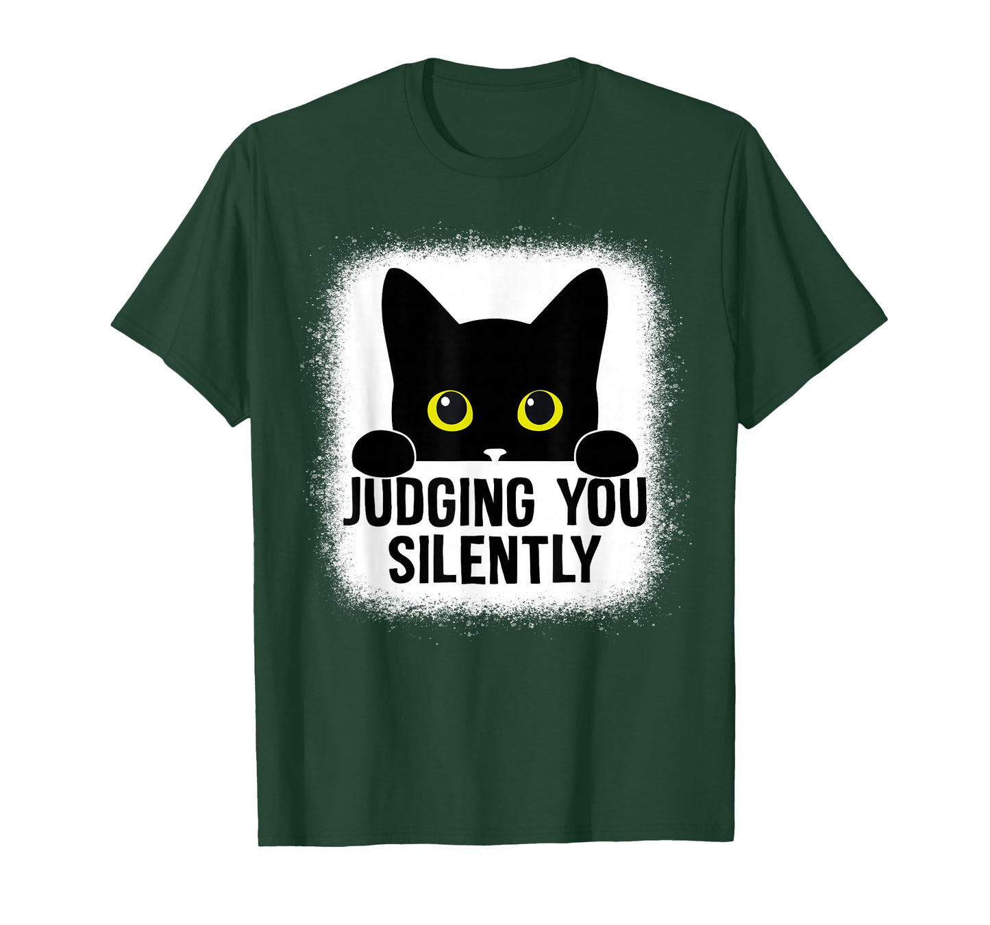 Funny Cat Judging You Silently Sarcastic Cat T-Shirt