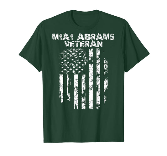 M1A1 Abrams Tank Veteran T-Shirt