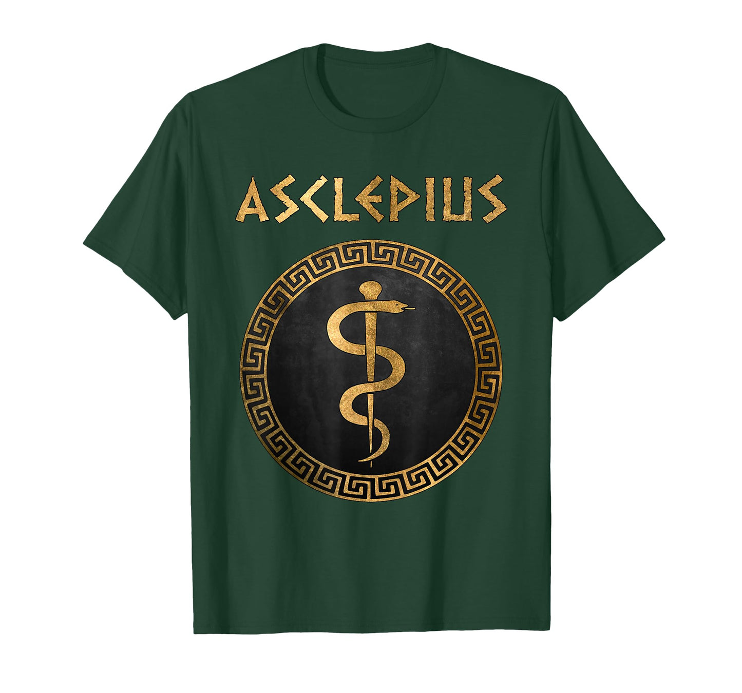 Asklepios Ancient Greek God of Health and Medicine T-Shirt
