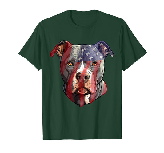 Pit-Bull Terrier Breeder Pittie Dog USA American Pitbull T-Shirt