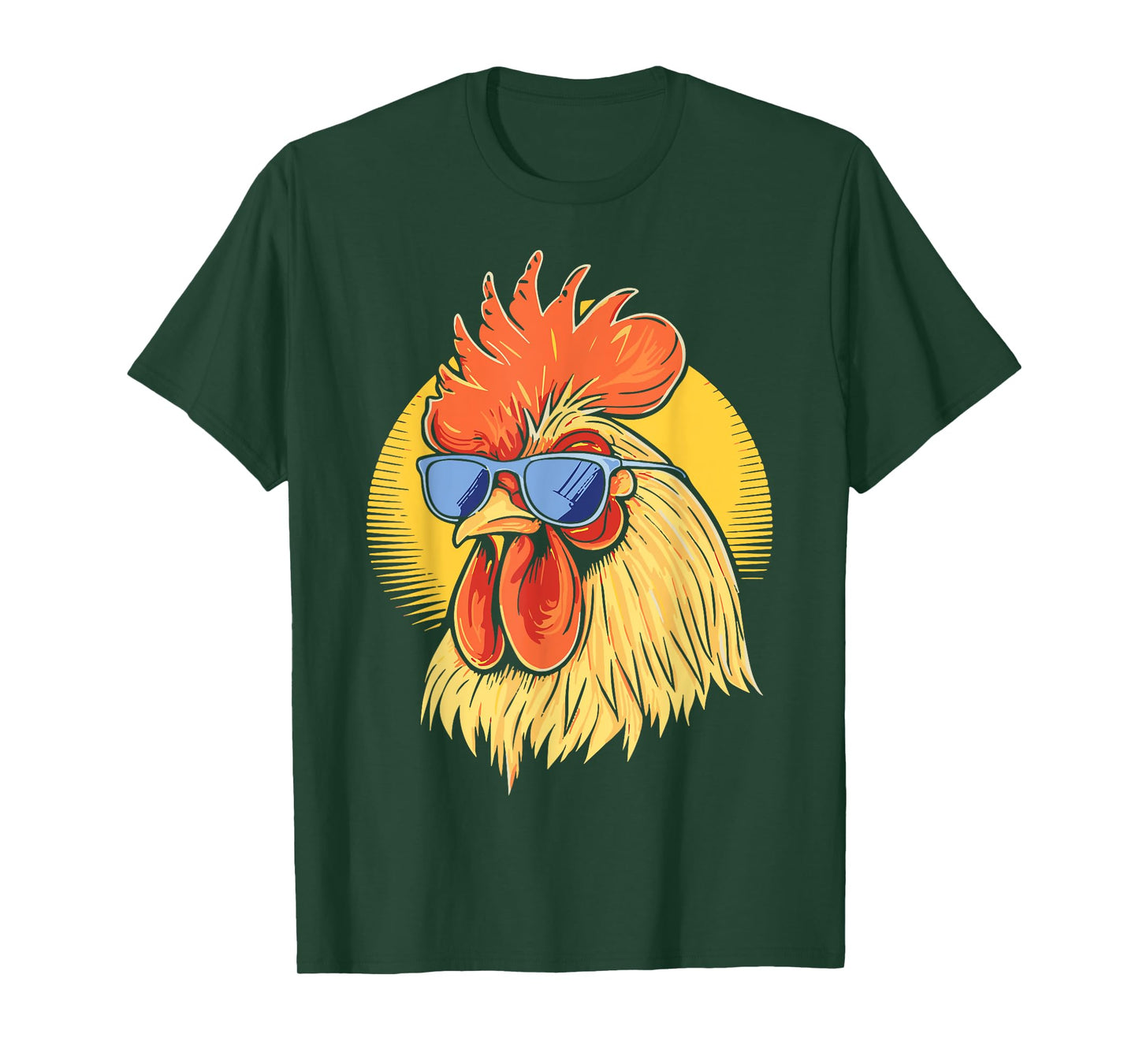 Cool Rooster Funny For Men Women Kids Chicken Rooster Lover T-Shirt