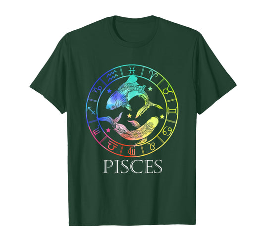 Zodiac Sign Pisces T-Shirt
