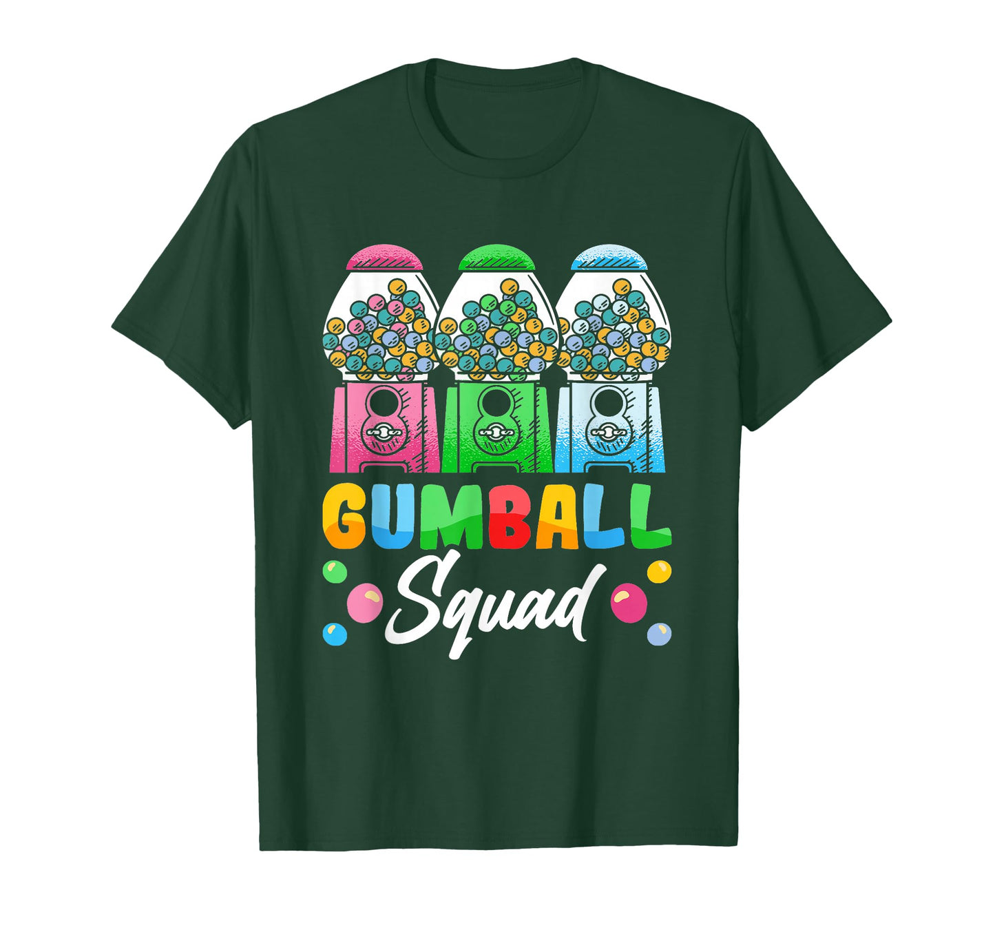 "Gumball Squad" Funny Gumball Machine T-Shirt