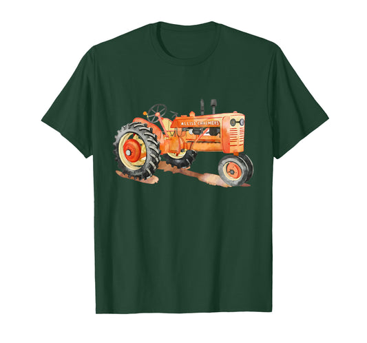 Alliss Chalmers Model WD 1940's Vintage Tractor Graphic T-Shirt