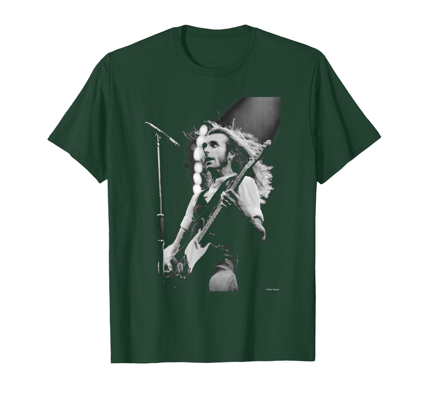 Status Quo Live Francis Rossi Wembley 1979 By Simon Fowler T-Shirt