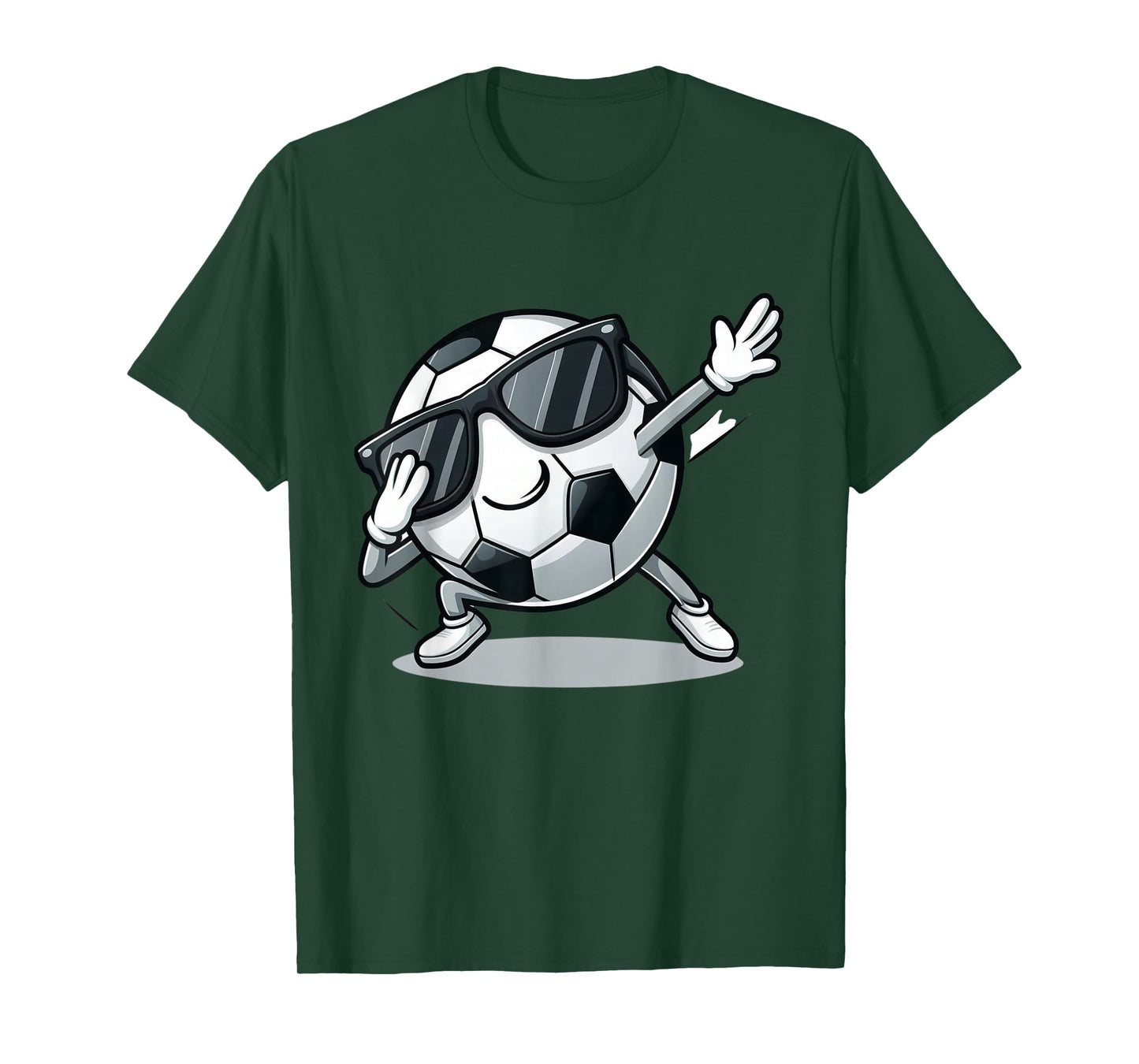 Dabbing Soccer Ball Shirt Funny Boys Men Women Sports Player T-Shirt