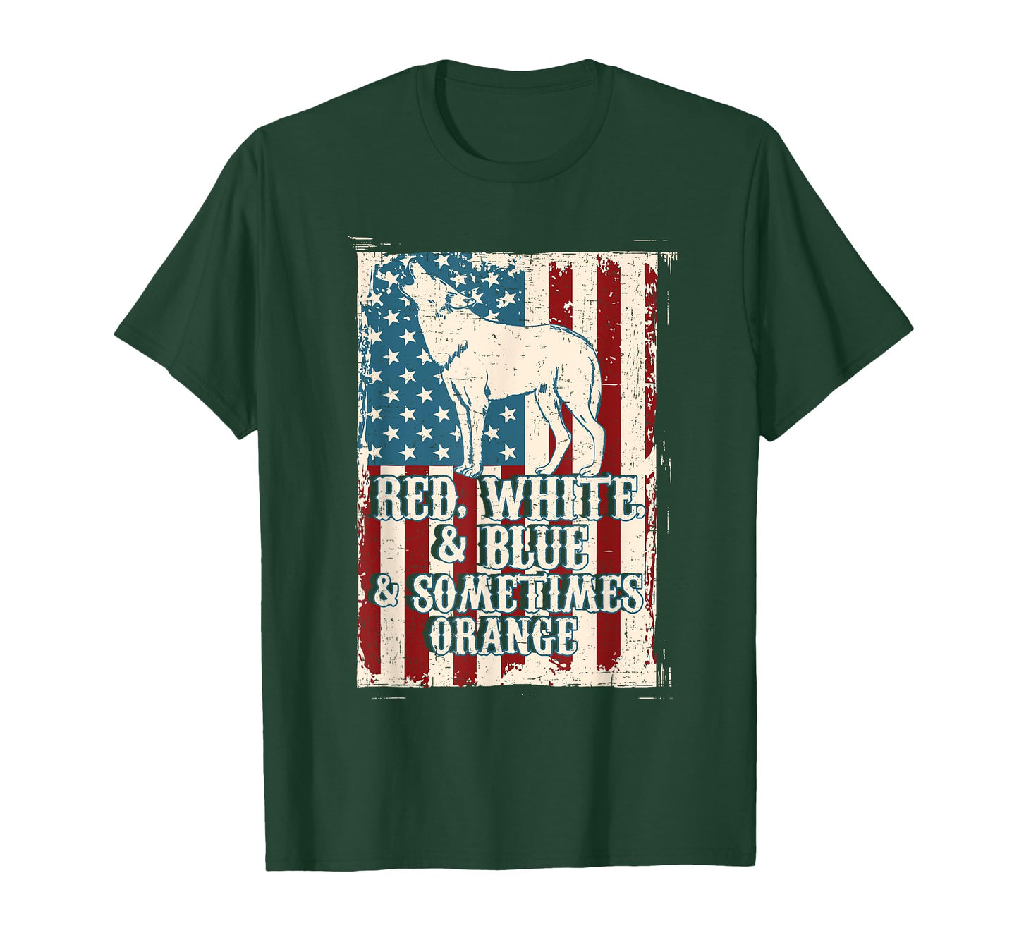 Coyote Hunting Distressed American Flag T Shirt Gift T-Shirt for Women Kids Men