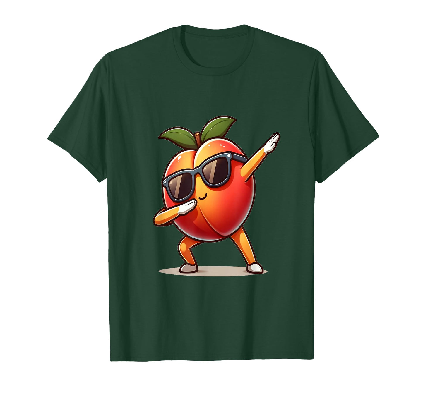 Dab Peach Dancing Dabbing Peach Fruit T-Shirt