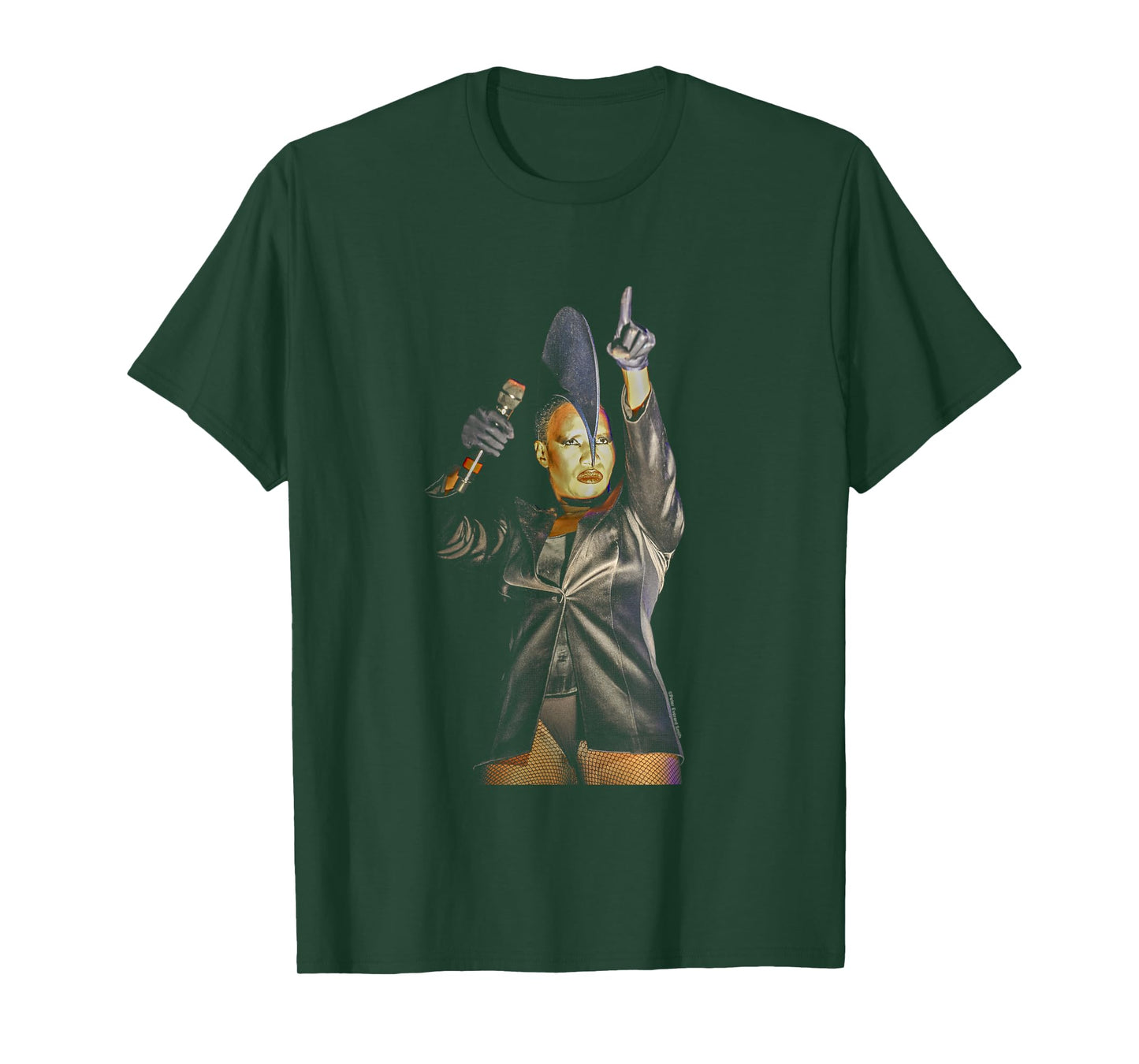 Grace Jones Performing On Stage By Everard Smith T-Shirt