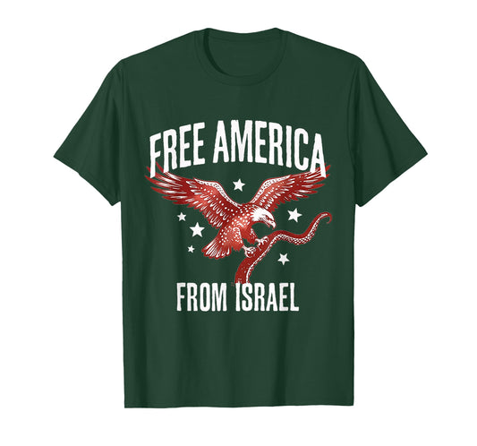 Free America from Israel for Mens Womens T-Shirt
