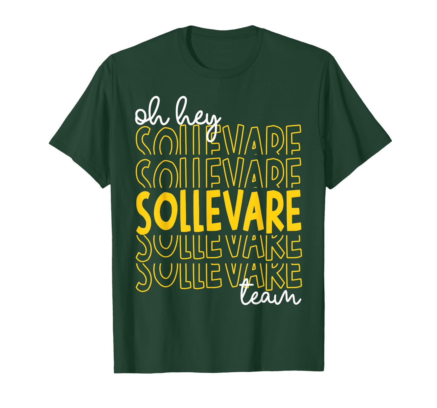 Oh Hey Sollevare Team House of Uplifting RCA School Style T-Shirt