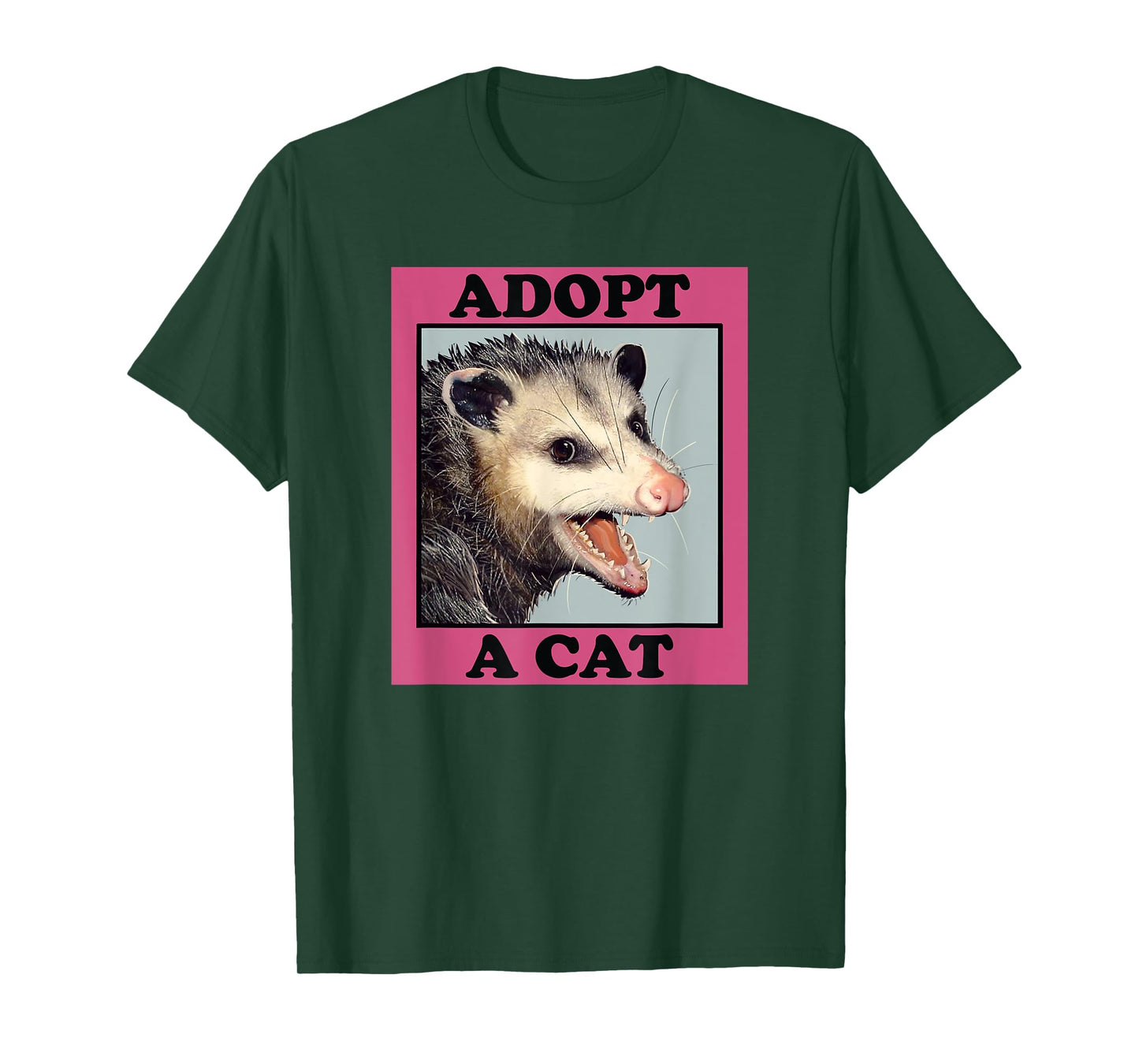 Possum Shirt Adopt a Cat Funny Opossum Possums tshirt Men Women Girls Kids T-Shirt