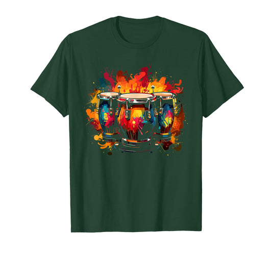 Congas Conga Drum Conga Music Conga Instrument T-Shirt