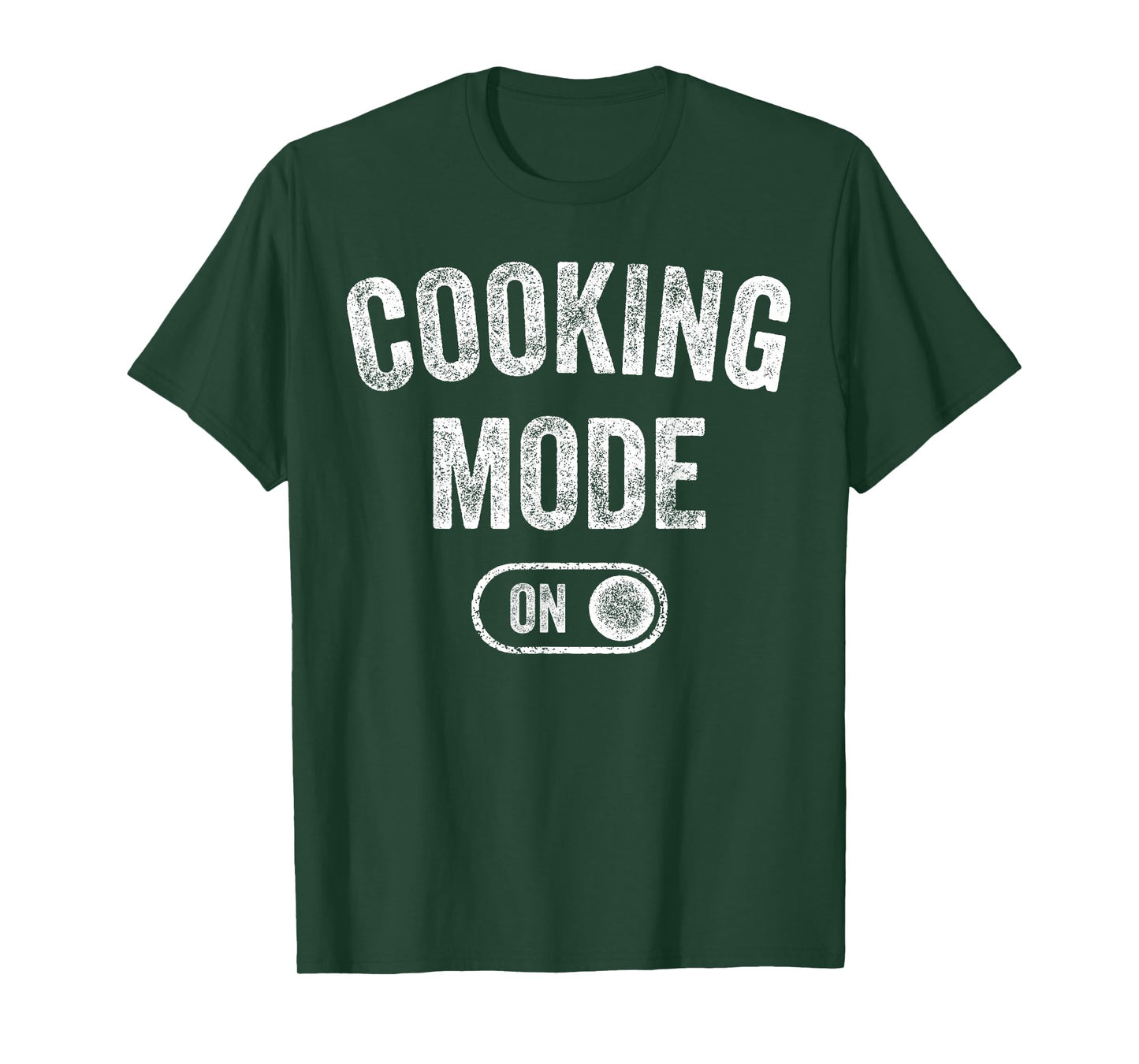 Cooking Mode On Funny Chef Gift Mom Grandma Home Cooking T-Shirt