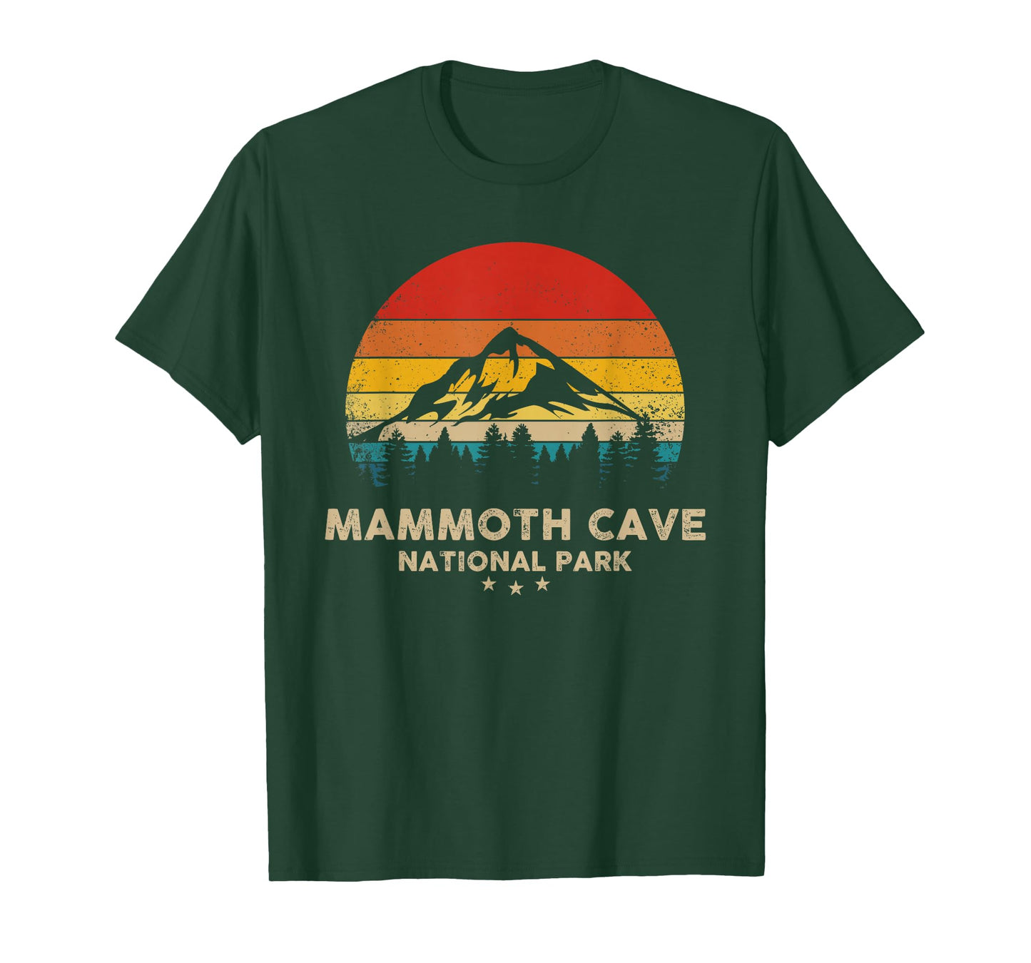 Mammoth Cave - National Park Retro Souvenir T-Shirt