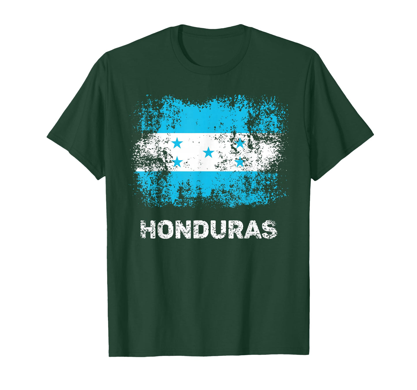 Honduran Flag Shirt Patriotic Honduras Flag T-Shirt