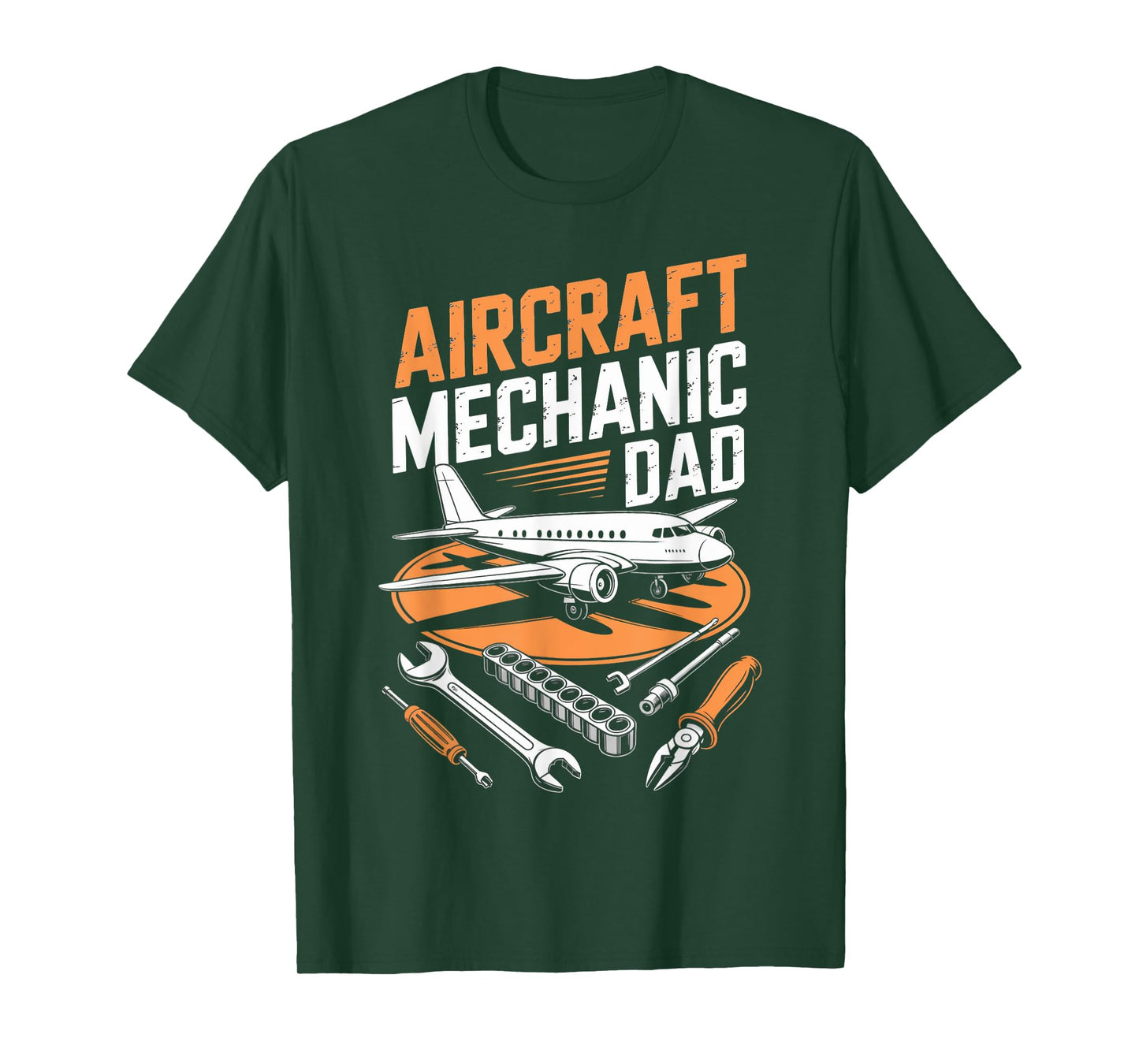 Aircraft Mechanic Dad Maintenance Plane Aircraft Technician T-Shirt