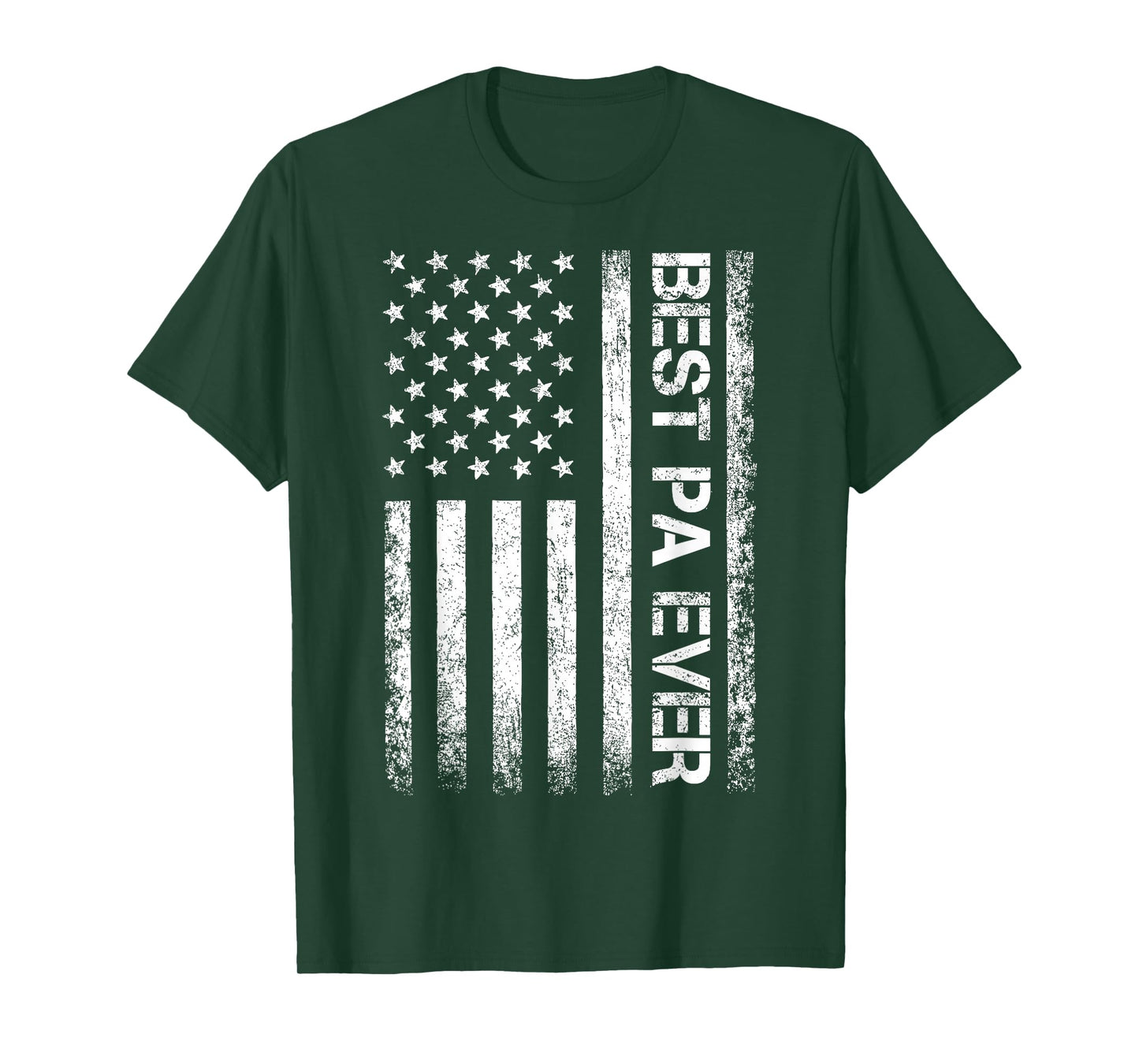 Best Pa Ever American Flag Father's Day For Men T-Shirt