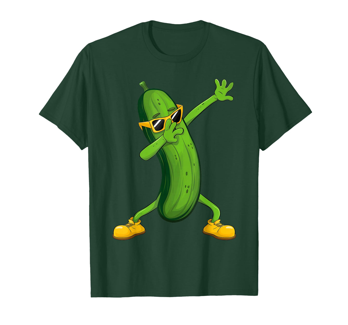 Dabbing Cucumber Dab Dance Pickle Gifts for Women Kids T-Shirt