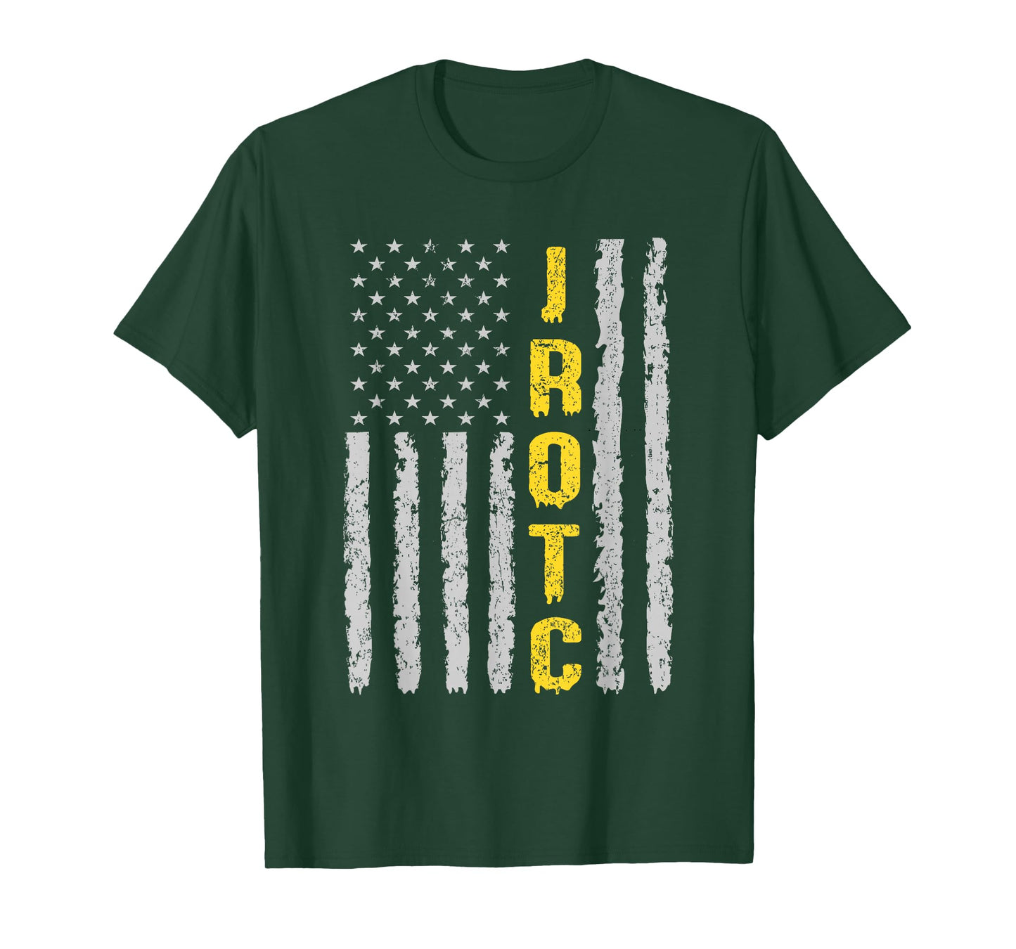 JROTC United States ROTC Junior Cadet JROTC American Flag T-Shirt