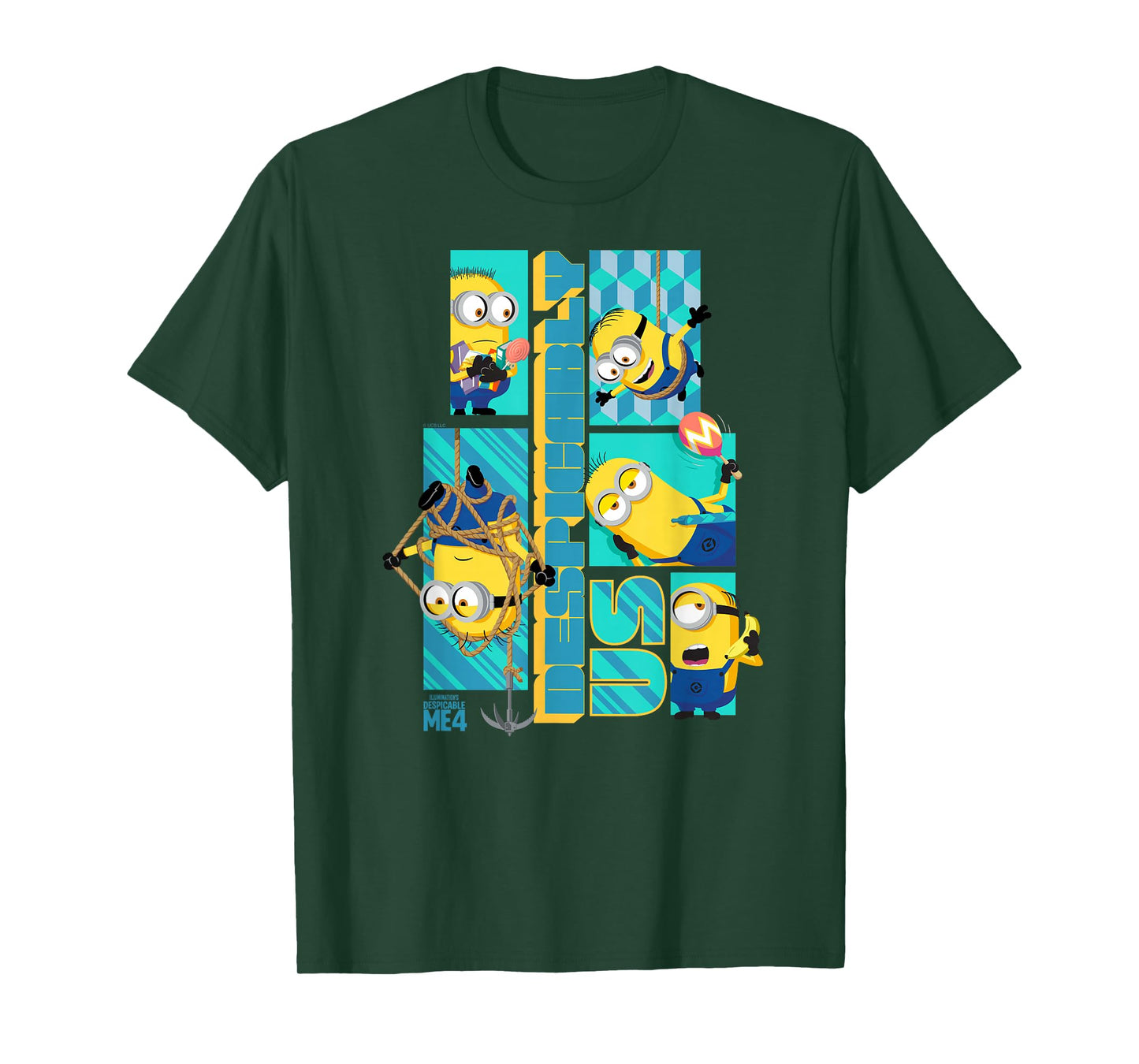 Minions Despicable Me 4 Despicably Us Minions T-Shirt